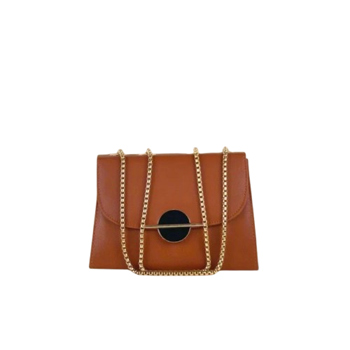 Classic Elegance Brown Handbag