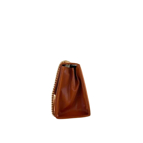 Classic Elegance Brown Handbag
